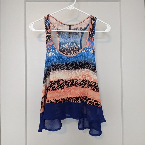 LOVE culture leopard print top - Picture 1 of 2